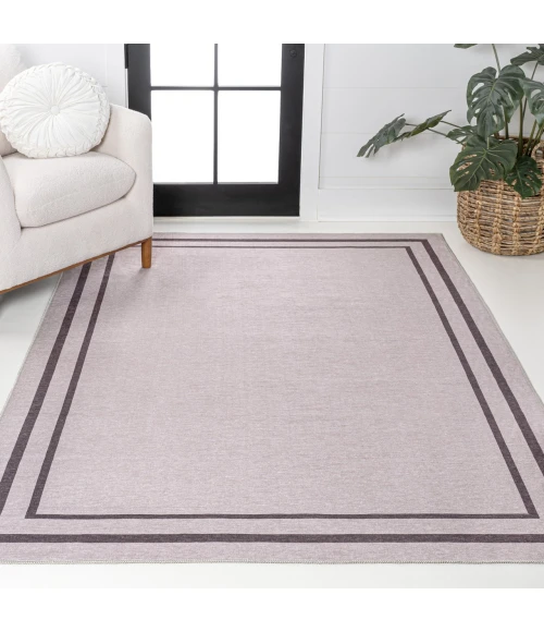 Jonathan Y WASHABLE Purple WSH125D 2ft.-11in. X 5ft. Rect. Rug
