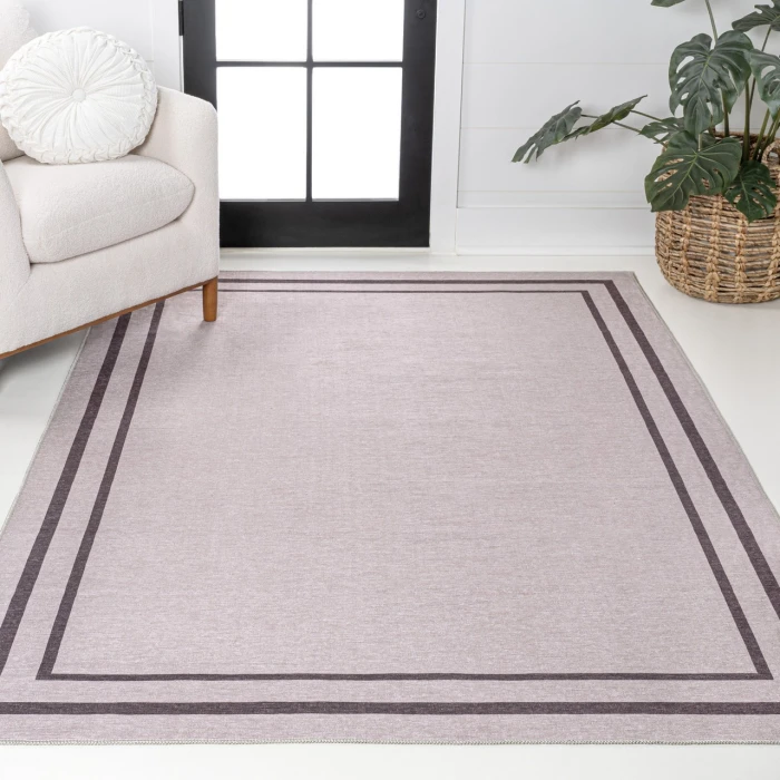 Jonathan Y WASHABLE Blue WSH125E 8ft.-10in. X 12ft. Rect. Rug