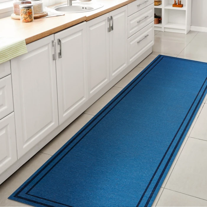 Jonathan Y WASHABLE Blue WSH125E 2ft. X 8ft. Rect. Rug