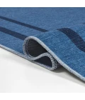 Jonathan Y WASHABLE Blue WSH125E 5ft.3in. X 7ft.7in. Rect. Rug