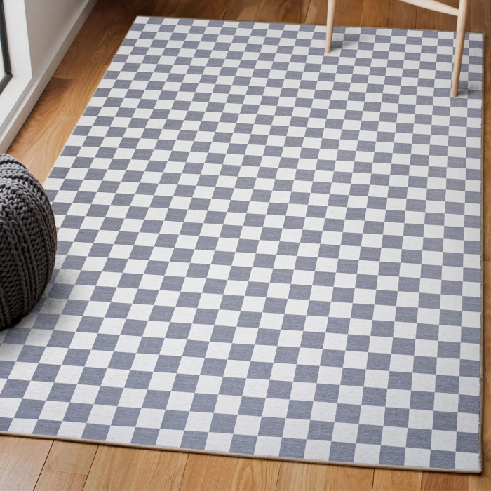 Jonathan Y WASHABLE Blue WSH126C 8ft.-10in. X 12ft. Rect. Rug
