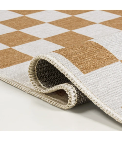 Jonathan Y WASHABLE Gold WSH126B 7ft.-10in. X 10ft. Rect. Rug