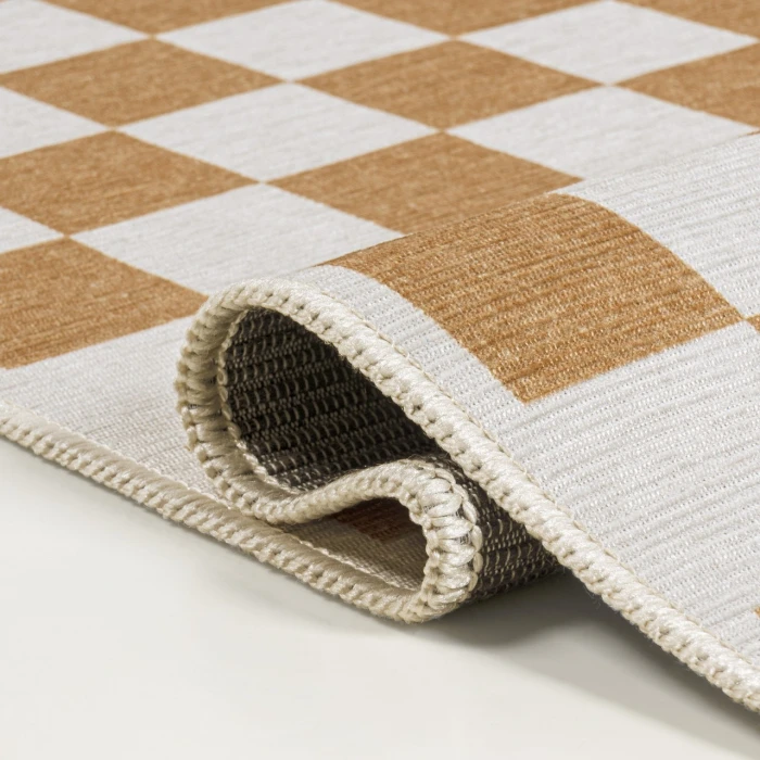 Jonathan Y WASHABLE Gold WSH126B 7ft.-10in. X 10ft. Rect. Rug