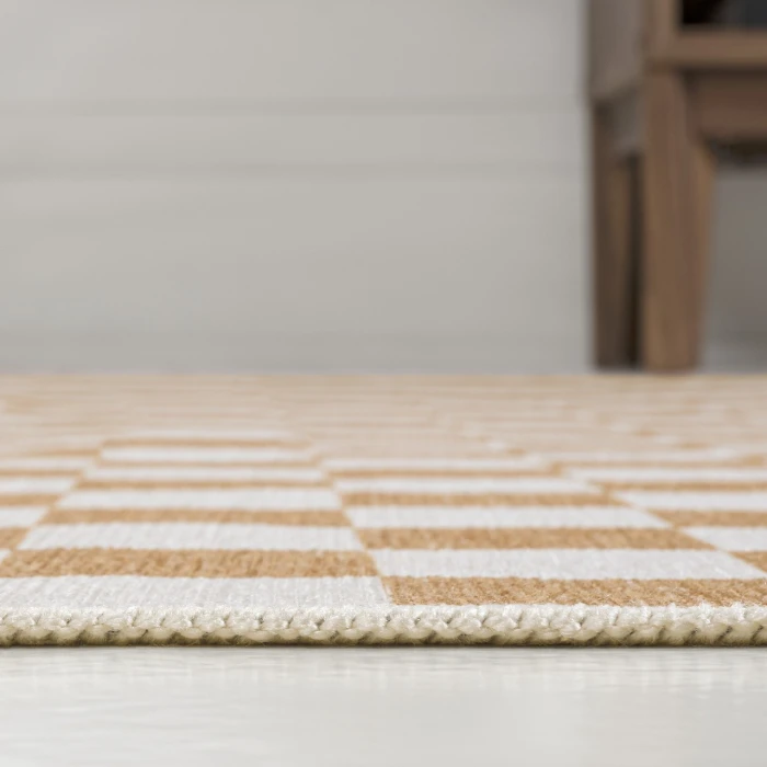 Jonathan Y WASHABLE Gold WSH126B 7ft.-10in. X 10ft. Rect. Rug