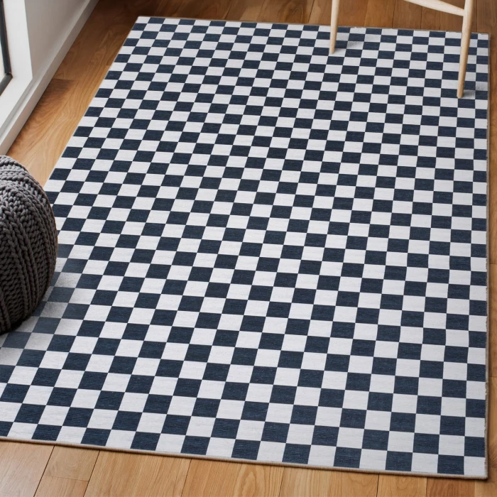 Jonathan Y WASHABLE Blue WSH126C 2ft.-11in. X 5ft. Rect. Rug