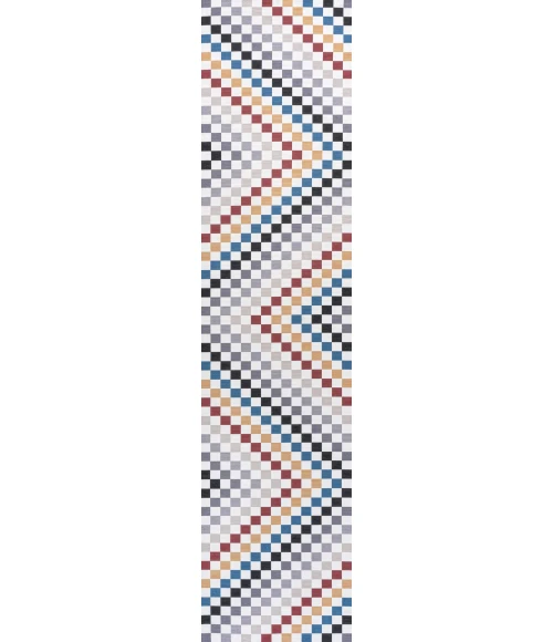 Jonathan Y WASHABLE Multi-Colored WSH126D 2ft. X 8ft. Rect. Rug