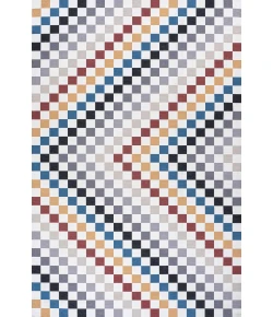 Jonathan Y WASHABLE Multi-Colored WSH126D 2ft.-11in. X 5ft. Rect. Rug