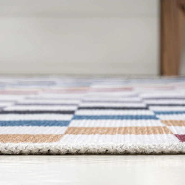 Jonathan Y WASHABLE Multi-Colored WSH126D 5ft.3in. X 7ft.7in. Rect. Rug