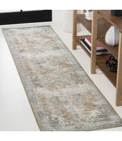 Jonathan Y WASHABLE Gray WSH201A 2ft. X 8ft. Rect. Rug