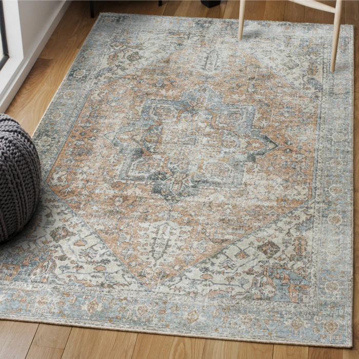 Jonathan Y WASHABLE Gray WSH201A 7ft.-10in. X 10ft. Rect. Rug