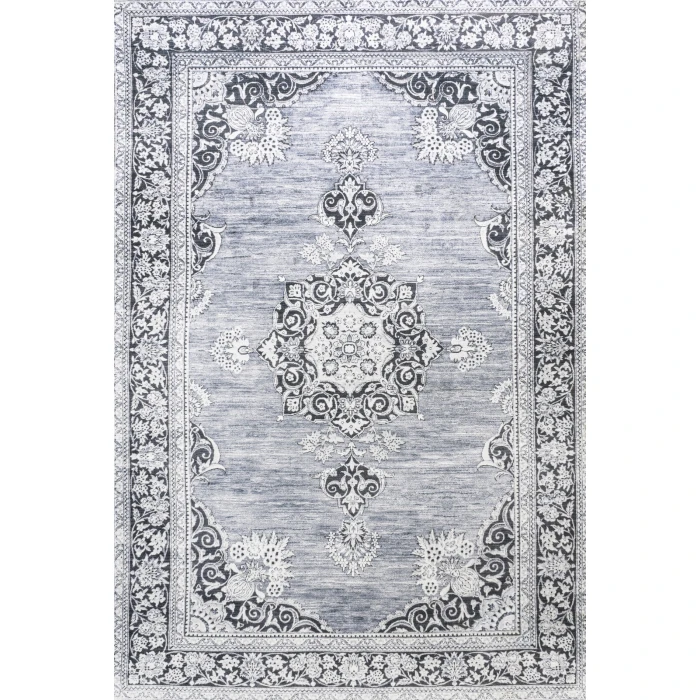 Jonathan Y WASHABLE Gray WSH201A 2ft.-11in. X 5ft. Rect. Rug