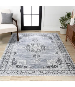 Jonathan Y WASHABLE Gray WSH201A 2ft.-11in. X 5ft. Rect. Rug