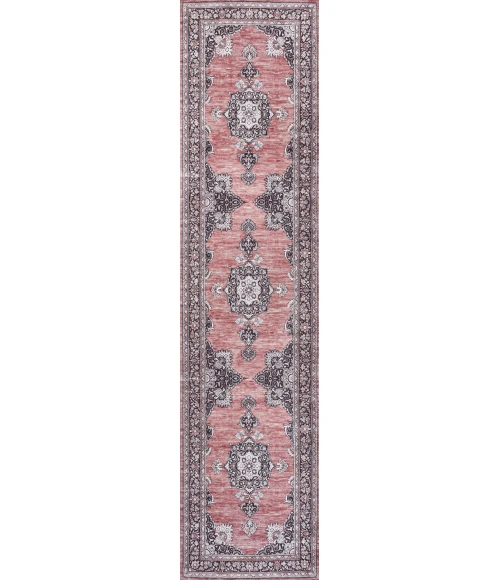 Jonathan Y WASHABLE Gray WSH201C 2ft. X 8ft. Rect. Rug