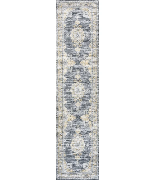 Jonathan Y WASHABLE Gray WSH201D 2ft. X 8ft. Rect. Rug
