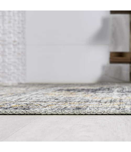 Jonathan Y WASHABLE Gray WSH201D 2ft. X 8ft. Rect. Rug