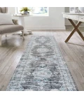 Jonathan Y WASHABLE Blue WSH202A 2ft. X 8ft. Rect. Rug