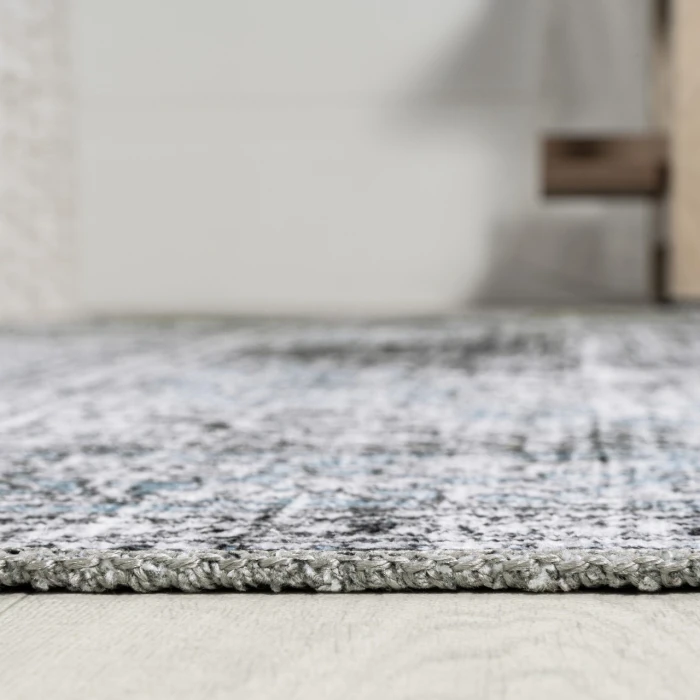Jonathan Y WASHABLE Blue WSH202A 2ft. X 8ft. Rect. Rug