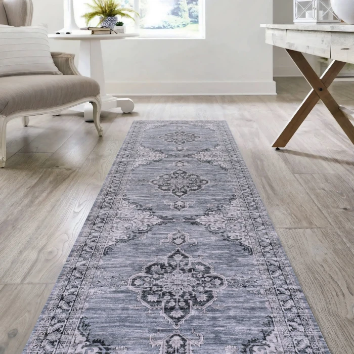 Jonathan Y WASHABLE Orange WSH202B 2ft. X 8ft. Rect. Rug