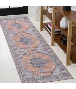 Jonathan Y WASHABLE Gray WSH202C 2ft. X 8ft. Rect. Rug