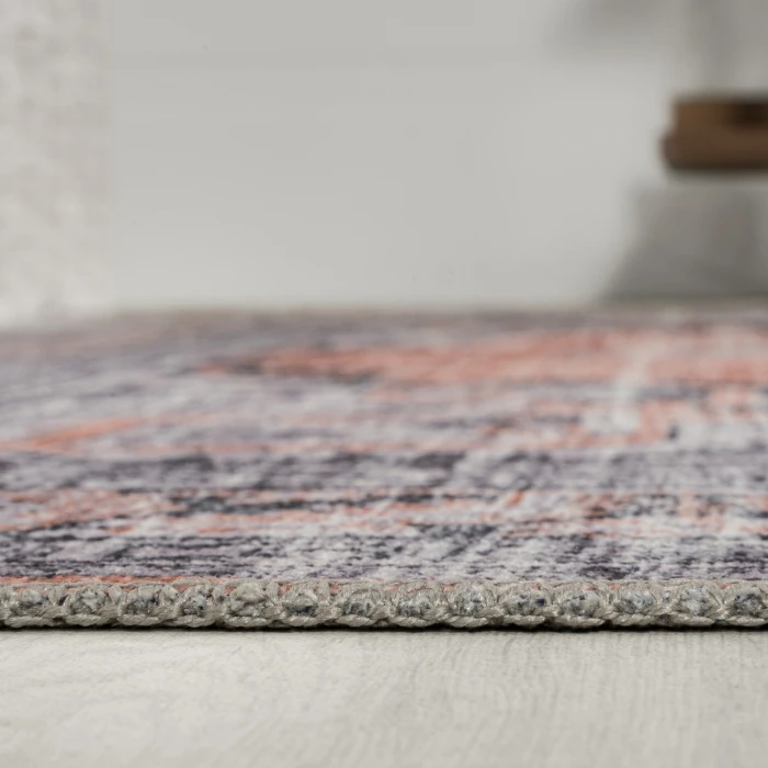 Jonathan Y WASHABLE Gray WSH202C 2ft. X 8ft. Rect. Rug