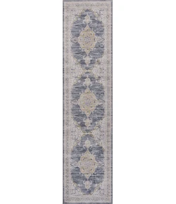Jonathan Y WASHABLE Gray WSH202D 2ft. X 8ft. Rect. Rug