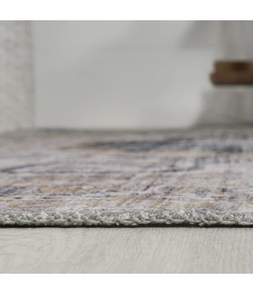 Jonathan Y WASHABLE Gray WSH202D 2ft. X 8ft. Rect. Rug