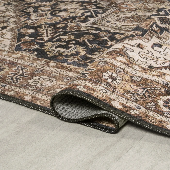 Jonathan Y WASHABLE Cream WSH301A 2ft. X 8ft. Rect. Rug