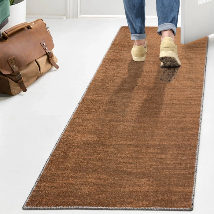 Jonathan Y WASHABLE Gray WSH300C 2ft. X 7ft.-10in. Rect. Rug