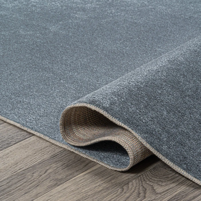 Jonathan Y WASHABLE Blue WSH300B 5ft.3in. X 7ft.7in. Rect. Rug