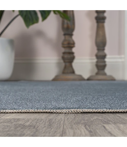 Jonathan Y WASHABLE Blue WSH300B 4ft. X 6ft. Rect. Rug