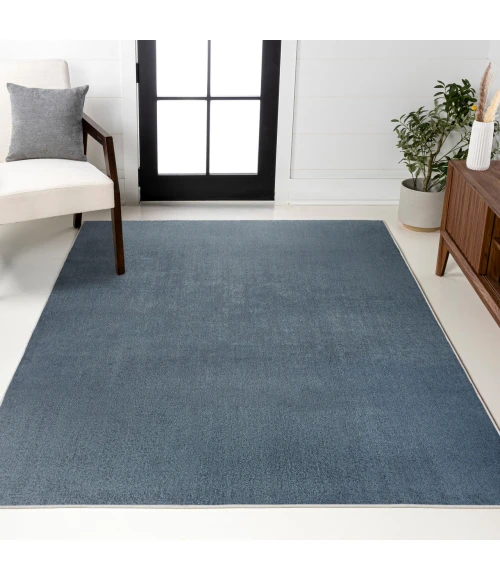 Jonathan Y WASHABLE Blue WSH300B 4ft. X 6ft. Rect. Rug