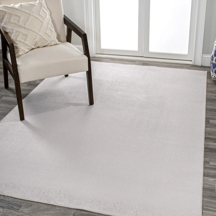 Jonathan Y WASHABLE Gray WSH300C 4ft. X 6ft. Rect. Rug