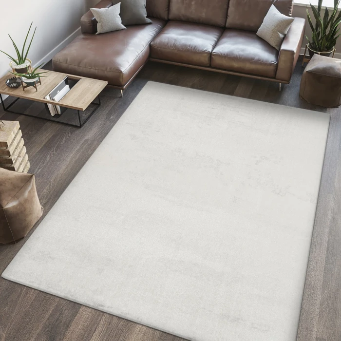 Jonathan Y WASHABLE Cream WSH300E 4ft. X 6ft. Rect. Rug