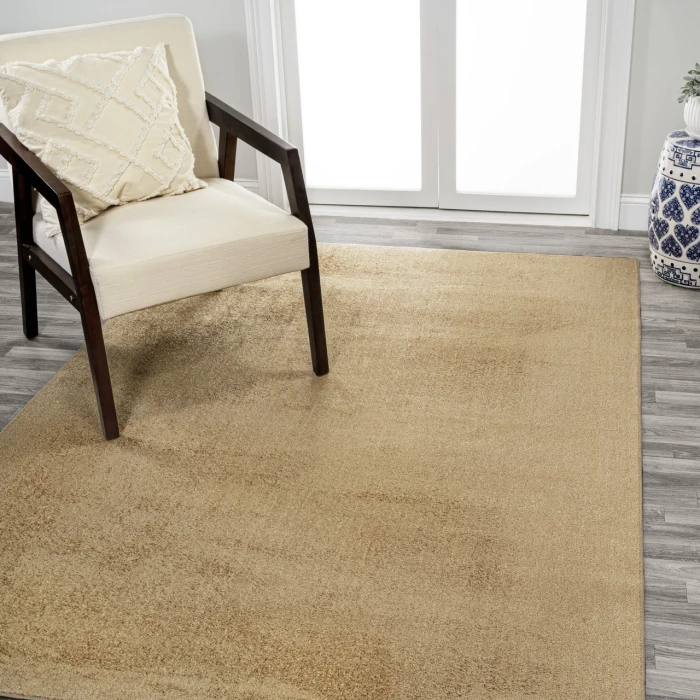 Jonathan Y WASHABLE Yellow WSH300G 4ft. X 6ft. Rect. Rug
