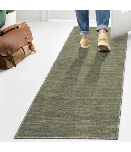 Jonathan Y WASHABLE Gray WSH300I 2ft. X 7ft.-10in. Rect. Rug