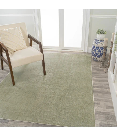Jonathan Y WASHABLE Green WSH300H 5ft.3in. X 7ft.7in. Rect. Rug