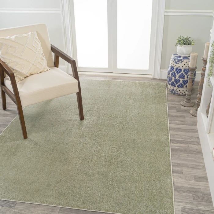 Jonathan Y WASHABLE Green WSH300H 2ft.-11in. X 5ft. Rect. Rug