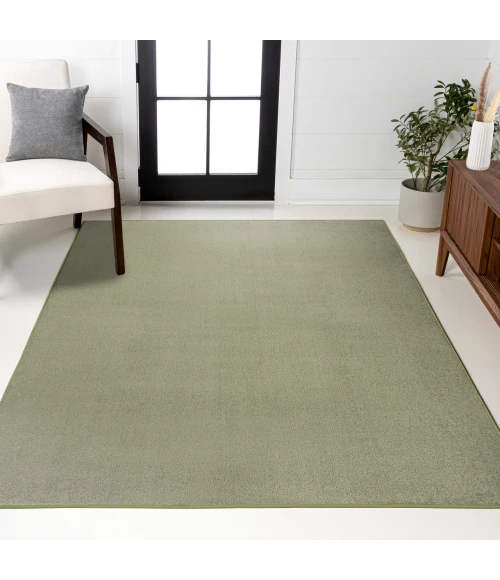 Jonathan Y WASHABLE Green WSH300H 5ft.3in. X 7ft.7in. Rect. Rug