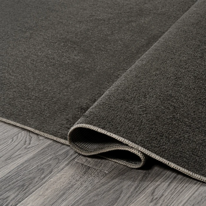 Jonathan Y WASHABLE Gray WSH300I 4ft. X 6ft. Rect. Rug