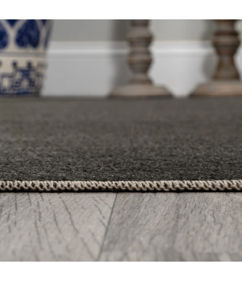 Jonathan Y WASHABLE Gray WSH300I 4ft. X 6ft. Rect. Rug