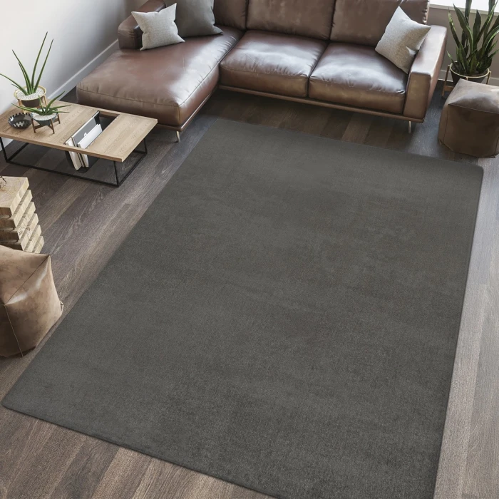Jonathan Y WASHABLE Gray WSH300I 4ft. X 6ft. Rect. Rug