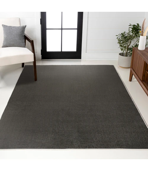 Jonathan Y WASHABLE Gray WSH300I 4ft. X 6ft. Rect. Rug