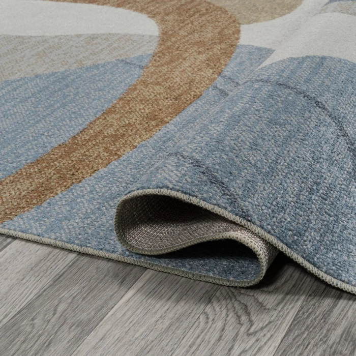 Jonathan Y WASHABLE Cream WSH301A 4ft. X 6ft. Rect. Rug