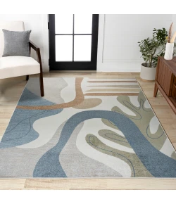 Jonathan Y WASHABLE Cream WSH301A 2ft.-11in. X 4ft.-11in. Rect. Rug