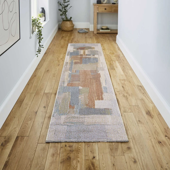 Jonathan Y WASHABLE Gray WSH303A 2ft. X 7ft.-10in. Rect. Rug