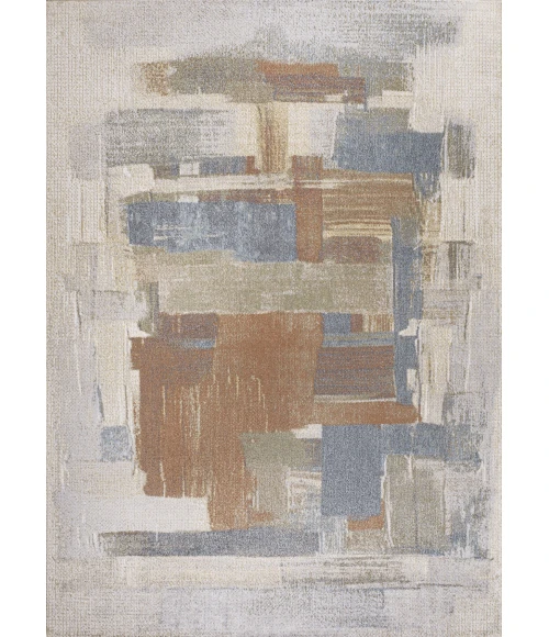 Jonathan Y WASHABLE Cream WSH302A 4ft. X 6ft. Rect. Rug