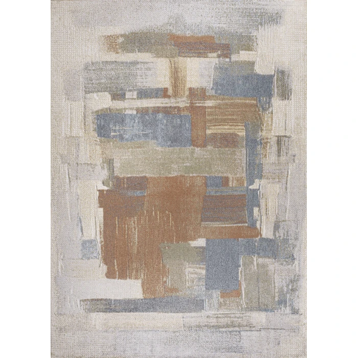 Jonathan Y WASHABLE Cream WSH302A 4ft. X 6ft. Rect. Rug