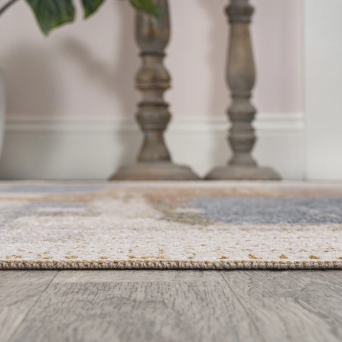 Jonathan Y WASHABLE Gray WSH303A 2ft. X 7ft.-10in. Rect. Rug