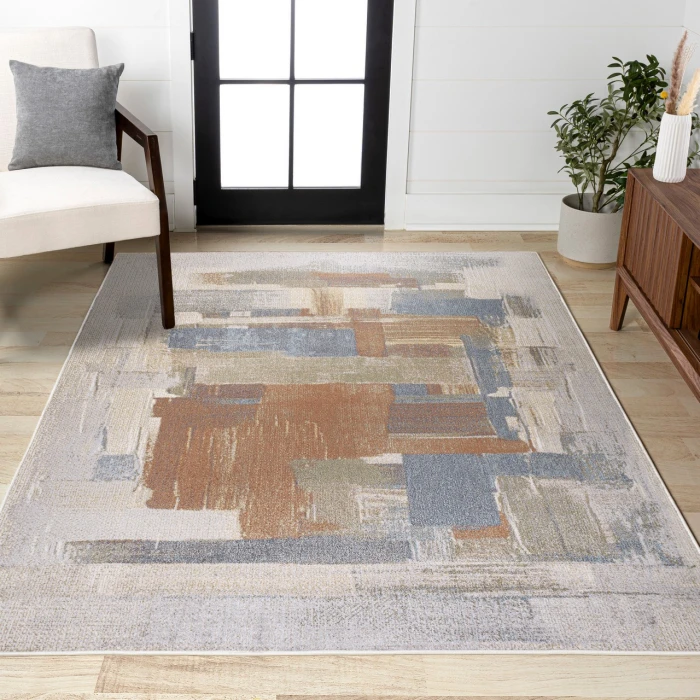 Jonathan Y WASHABLE Cream WSH302A 4ft. X 6ft. Rect. Rug