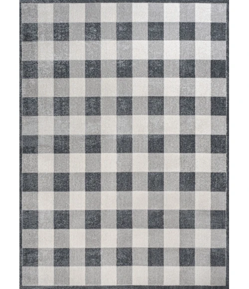 Jonathan Y WASHABLE Gray WSH303A 5ft.3in. X 7ft.7in. Rect. Rug